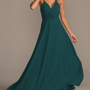 David’s bridal bridesmaid dress